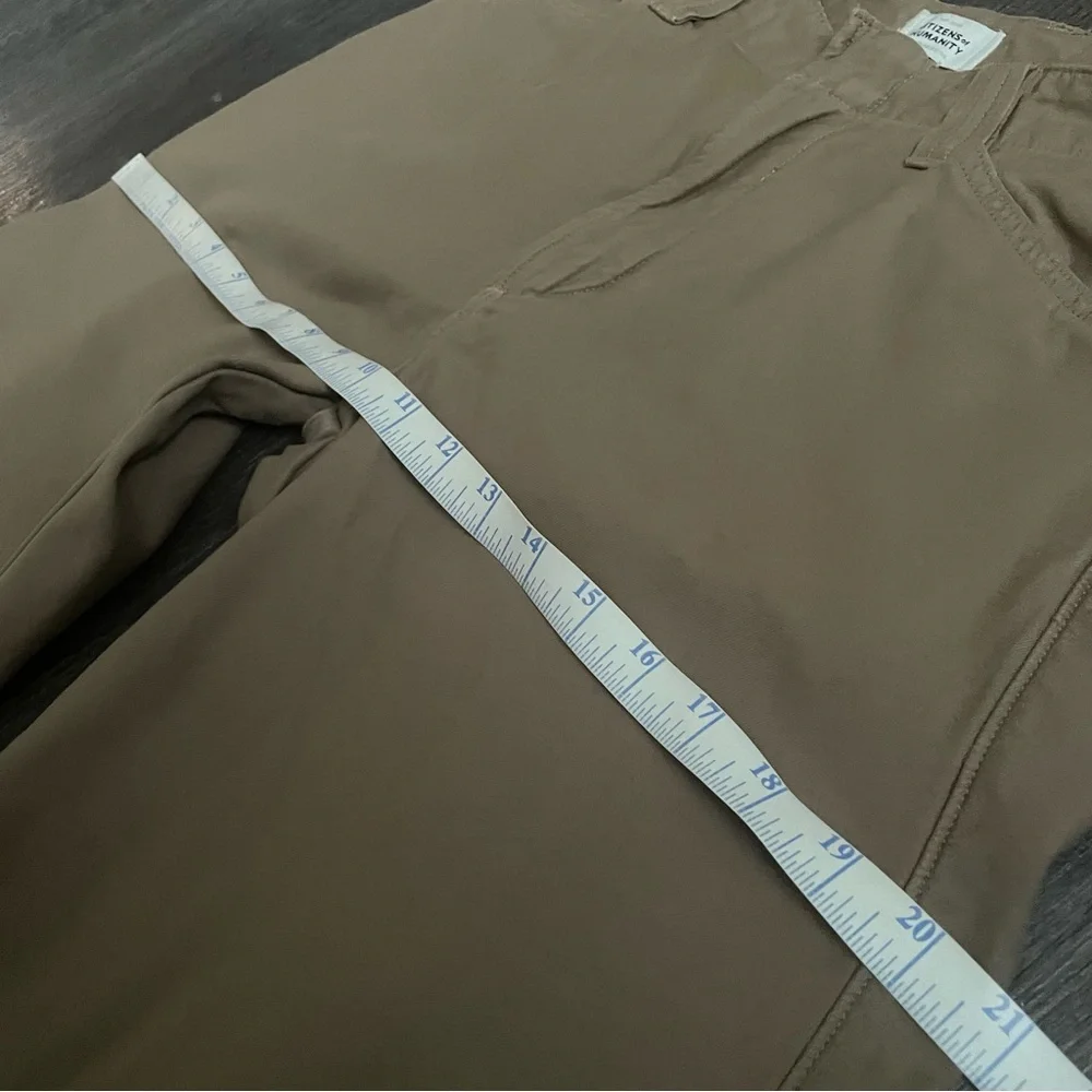 Citizens Of Humanity wide leg Khaki (26) - Picture 4 of 10